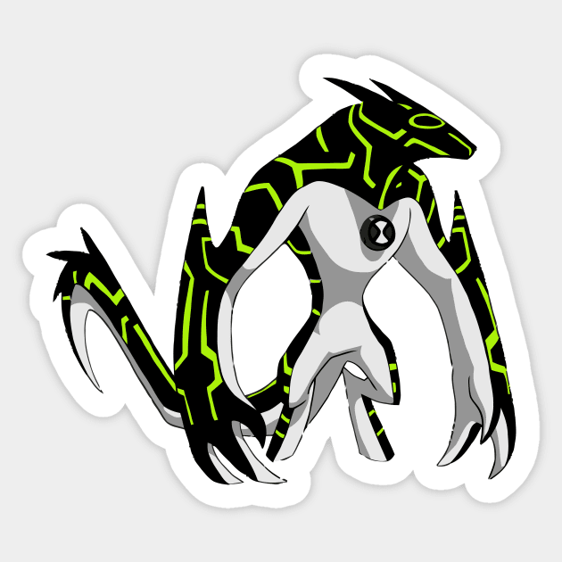 Alien Wolf Sticker by Chinoyoung